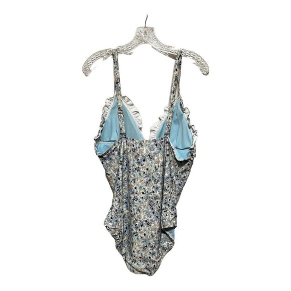 Marilyn Monroe 2X Medichic Wild Meadow Floral Ruffle Detail Bathing Suit… - Picture 4 of 6